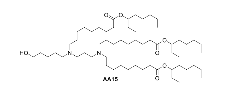 Lipid AA15 chemical structure