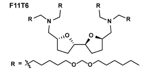Lipid F11T6 chemical structure