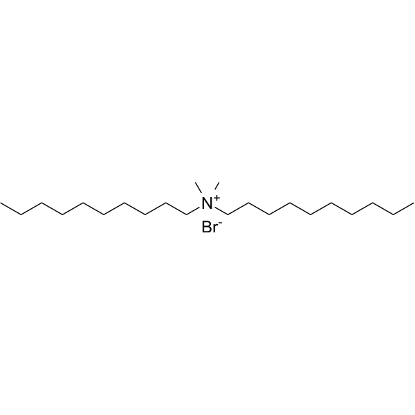 Di-n-decyldimethylammonium Bromide(DDAB) chemical structure