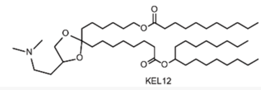 Lipid KEL12 chemical structure