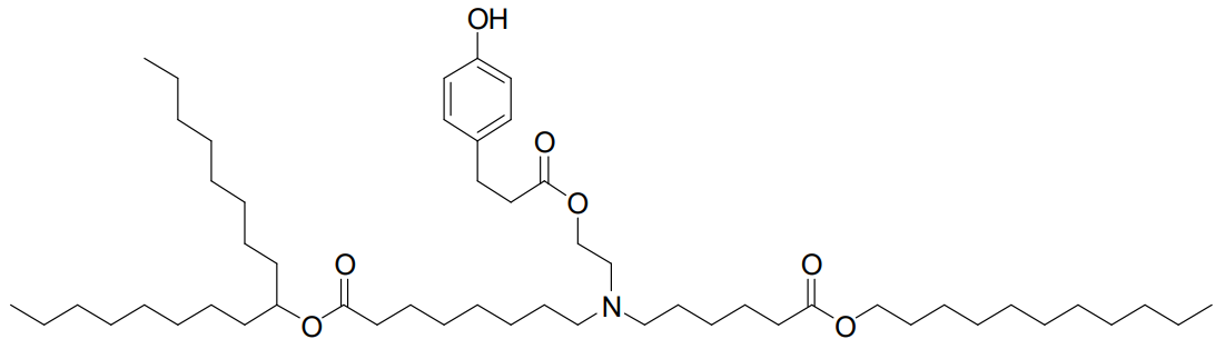 Antioxidant lipid AO12 chemical structure
