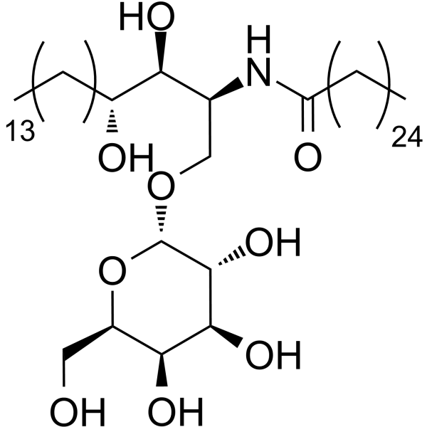α-Galactosylceramide chemical structure