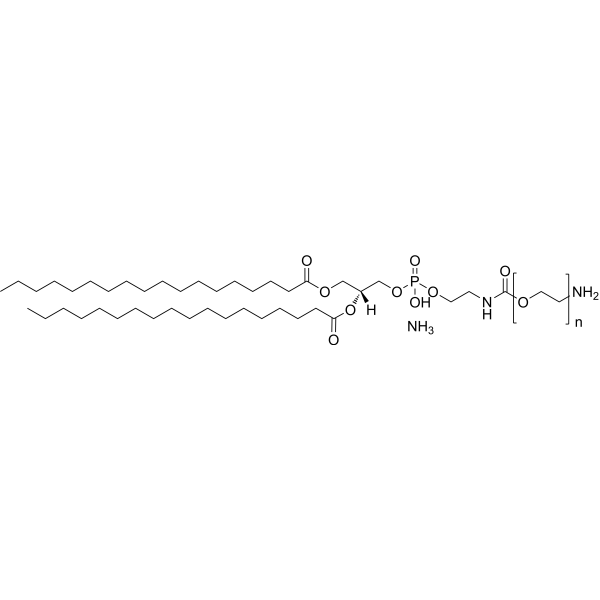 DSPE-PEG(2000)-Amine chemical structure