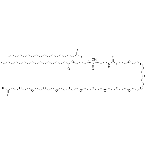 DSPE-PEG14-COOH chemical structure