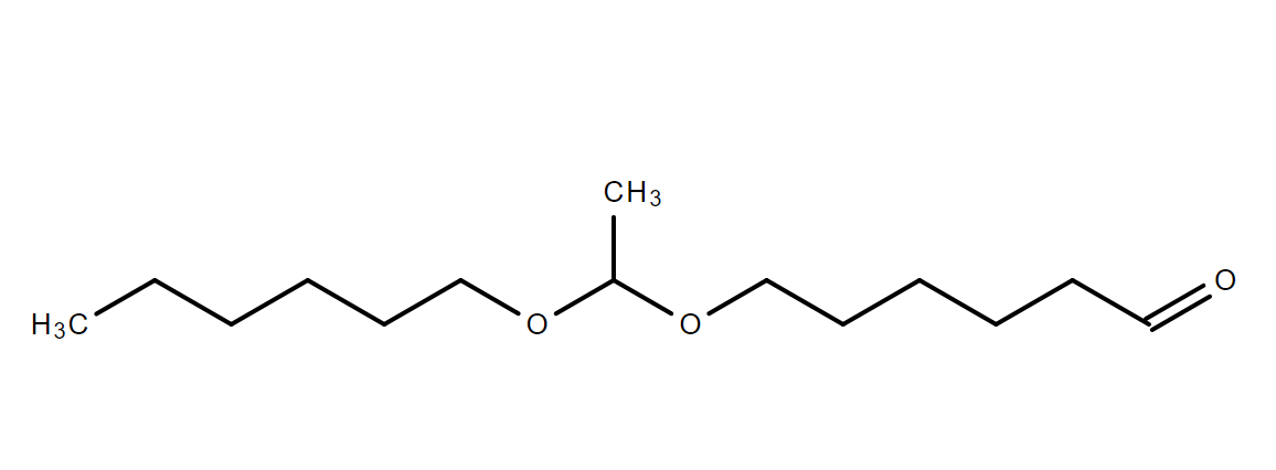 6-[1-(Hexyloxy)ethoxy]hexanal chemical structure
