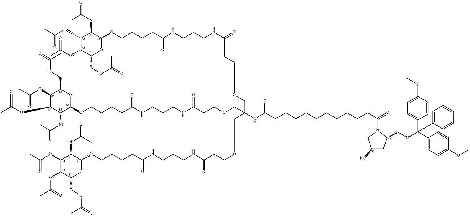 GalNac-L96 analog chemical structure