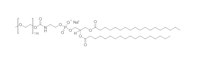 mPEG-5000-DSPE, Na chemical structure