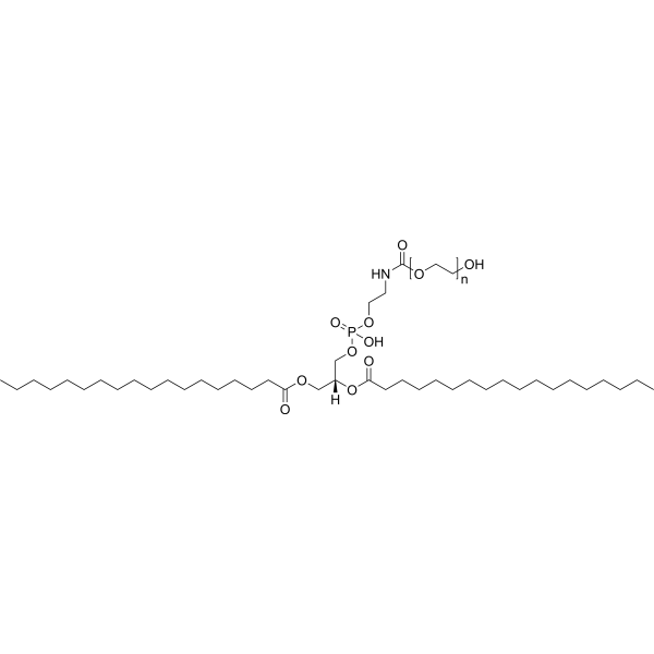 DSPE-PEG2000-OH (DSPE-PEG hydroxyl) chemical structure