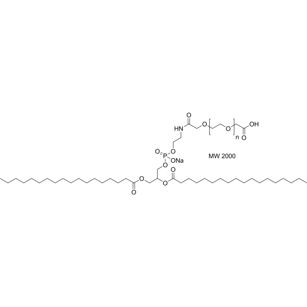 DSPE-PEG-COOH chemical structure