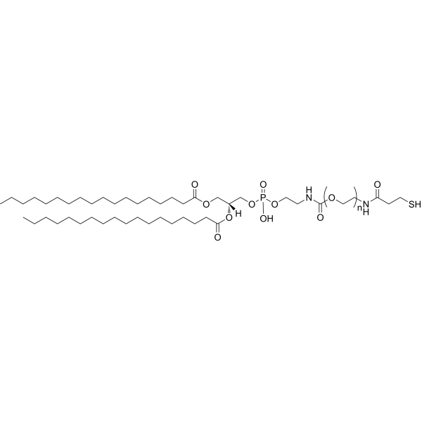 DSPE-PEG-SH, MW 2000 chemical structure