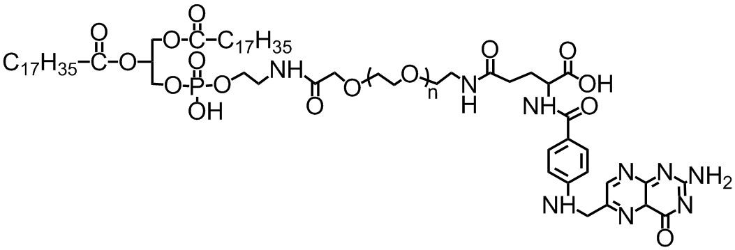 DSPE-PEG-FA chemical structure