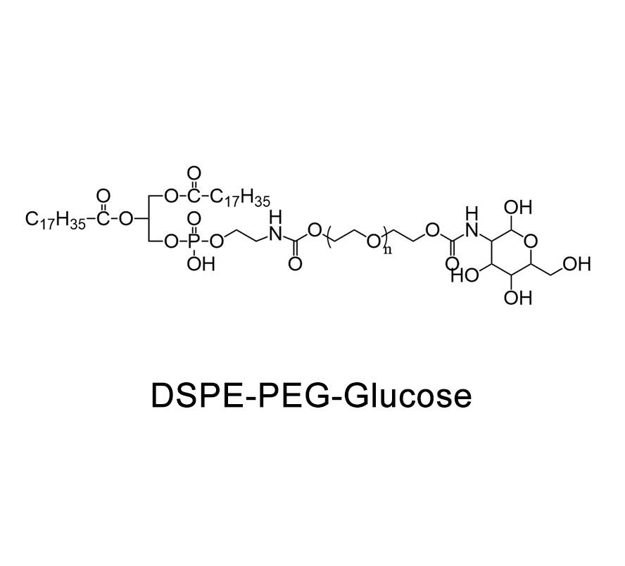 DSPE-PEG-Glucose;DSPE-PEG2000-Glucose chemical structure