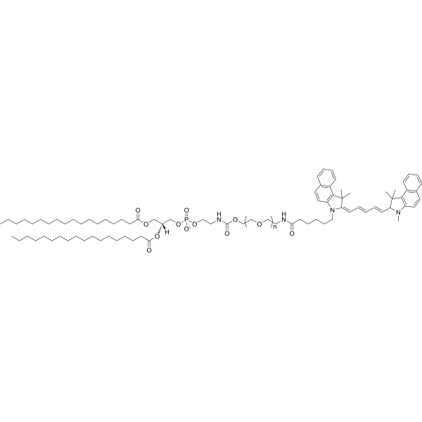 DSPE-PEG-Cy5.5 chemical structure