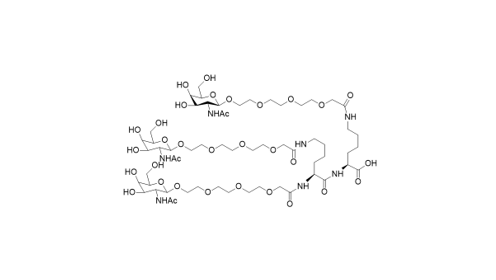 GalNAc-Cluster-COOH chemical structure