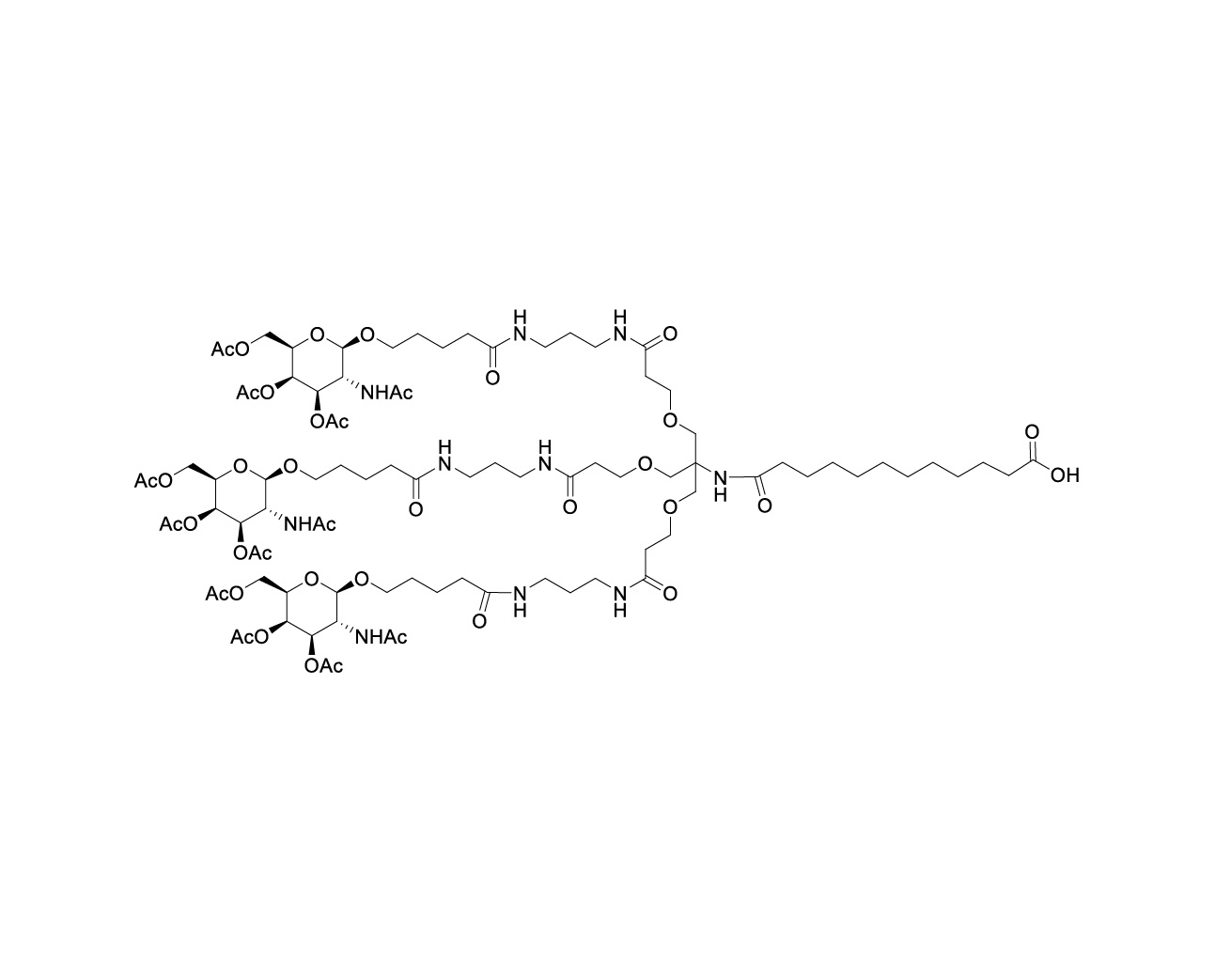 GalNAc-L96 Linker-Acid chemical structure
