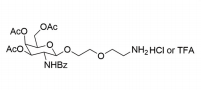 Peracetylated GalNAc PEG linker-Amino-2 chemical structure
