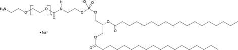 DSPE-PEG(2000)-amine (sodium salt) chemical structure