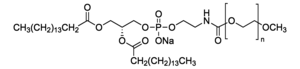 MPEG-2000-DPPE Na chemical structure