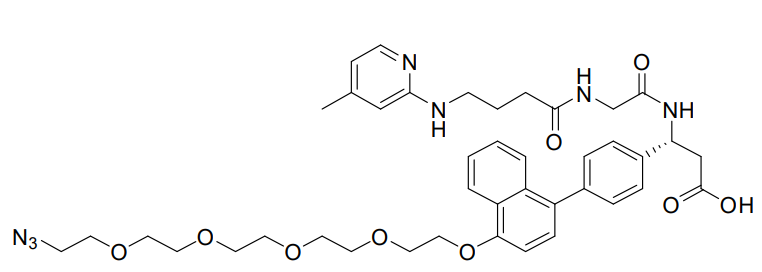 SM6.1 azide (αvβ6 ligand) chemical structure