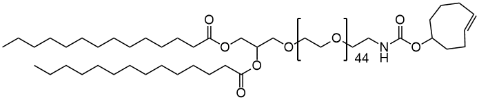 DMG-PEG-TCO (MW2000) chemical structure