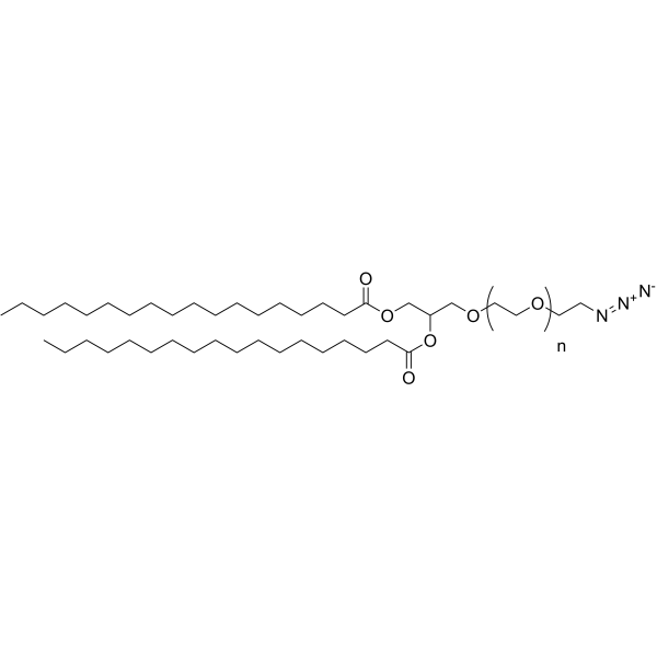 DSG-PEG3400-N3 chemical structure
