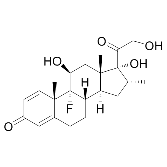 Dexamethasone chemical structure