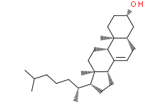 Lathosterol chemical structure