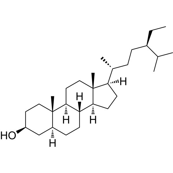 Sitostanol chemical structure