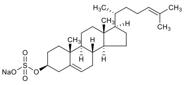 desmosterol sulfate chemical structure