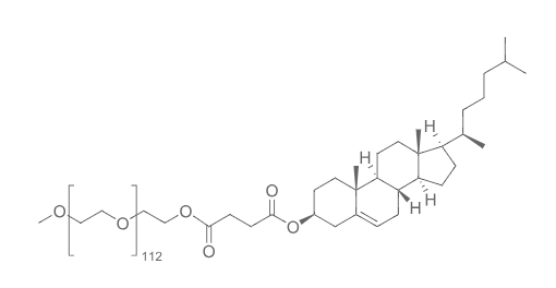 CHEMS-PEG-5000 chemical structure