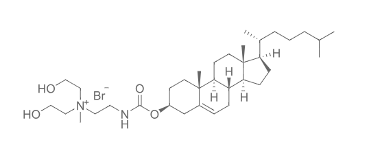 BHEM-Cholesterol, bromide chemical structure