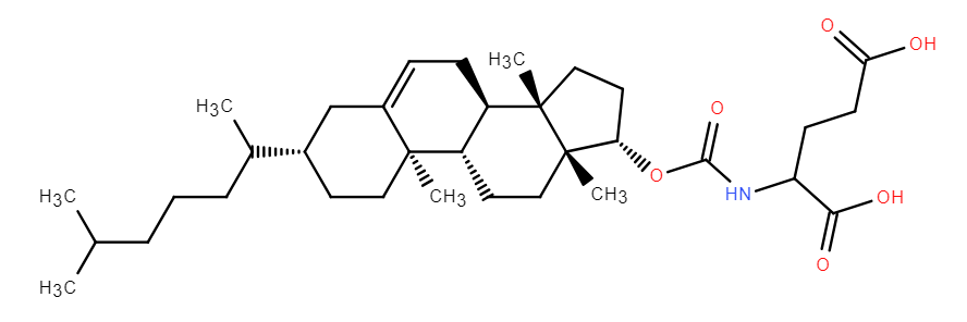 GA-Chol(glutamate-cholesterol) chemical structure