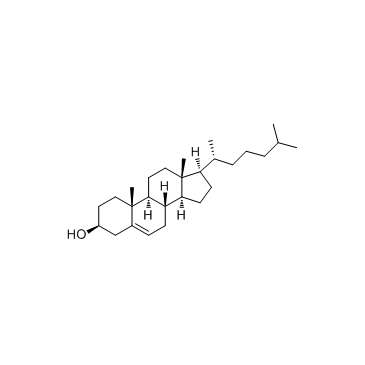 Cholesterol chemical structure